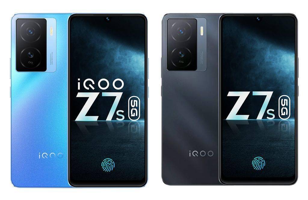 x90vivo手机:iQOO Z7s 5G 手机渲染图曝光：6.38 英寸屏幕、骁龙 695 芯片